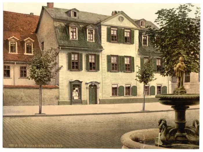 Framed Print : Schillers House, Weimar, Thuringia, Germany Framed Print : Schillers House, Weimar, Thuringia, Germany