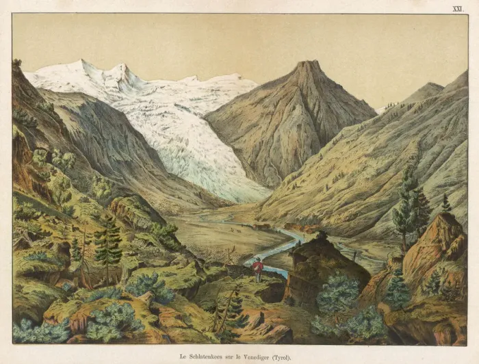 Framed Print : Schlatenkees Glacier, Hohe Tauern, Austrian Tyrol Framed Print : Schlatenkees Glacier, Hohe Tauern, Austrian Tyrol