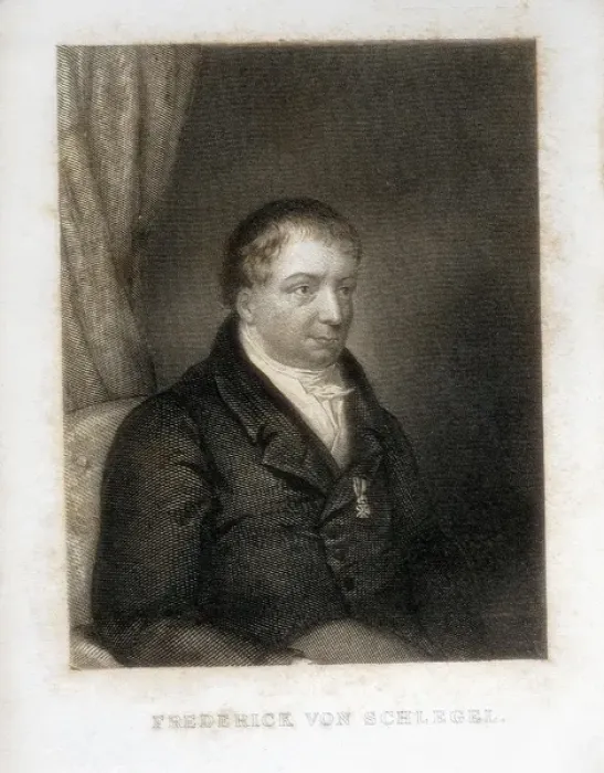 Framed Print : SCHLEGEL, Friedrich von (1772-1829). German poet Framed Print : SCHLEGEL, Friedrich von (1772-1829). German poet