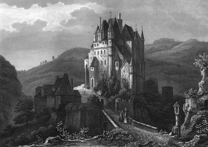 Framed Print : Schloss at Eltz