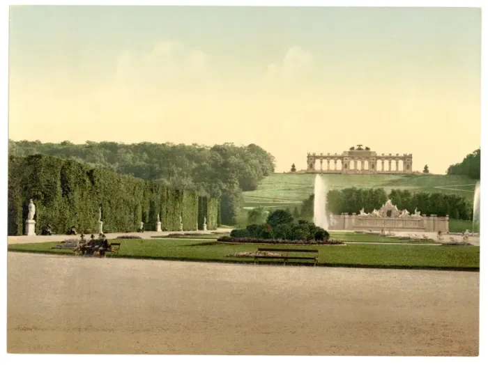Framed Print : Schoenbrunn (i. e. Schonbrunn)Park, Vienna, Austro-Hungary Framed Print : Schoenbrunn (i. e. Schonbrunn)Park, Vienna, Austro-Hungary
