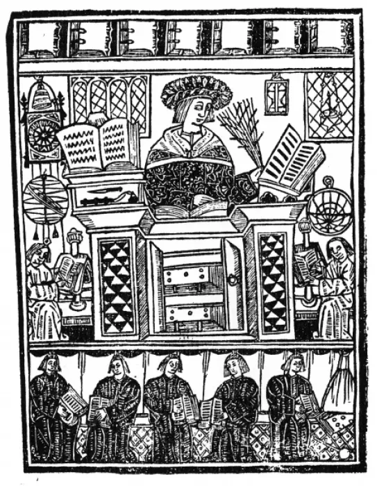 Framed Print : Scholar with his Books Framed Print : Scholar with his Books