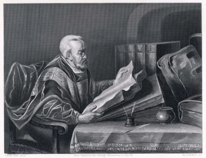 Framed Print : Scholar Reading Journal