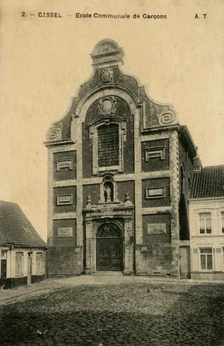 Framed Print : School for boys in Cassel, France Framed Print : School for boys in Cassel, France