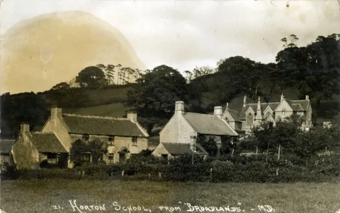 Framed Print : The School, Horton, Chipping Sodbury, England