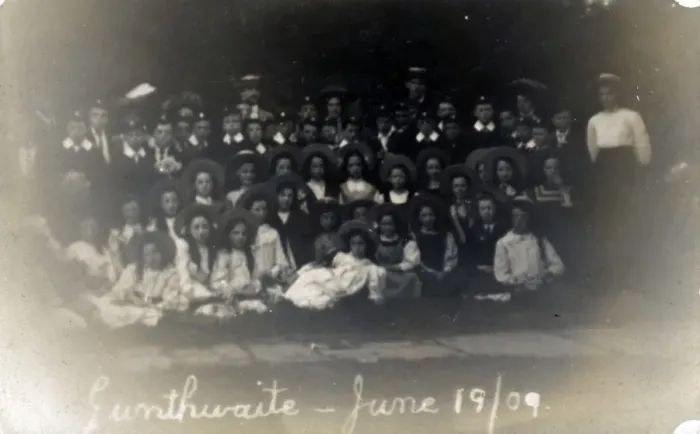 Framed Print : School Photograph, Gunthwaite, Yorkshire Framed Print : School Photograph, Gunthwaite, Yorkshire