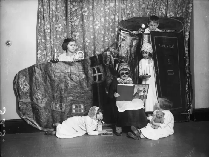 Framed Print : School Play 1930S Framed Print : School Play 1930S