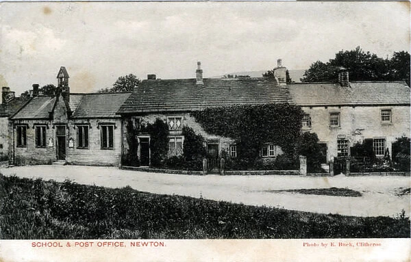 School & Post Office, Newton-in-Bowland, Lancashire