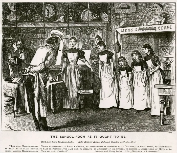 Framed Print : The school-room as it ought to be 1879 Framed Print : The school-room as it ought to be 1879