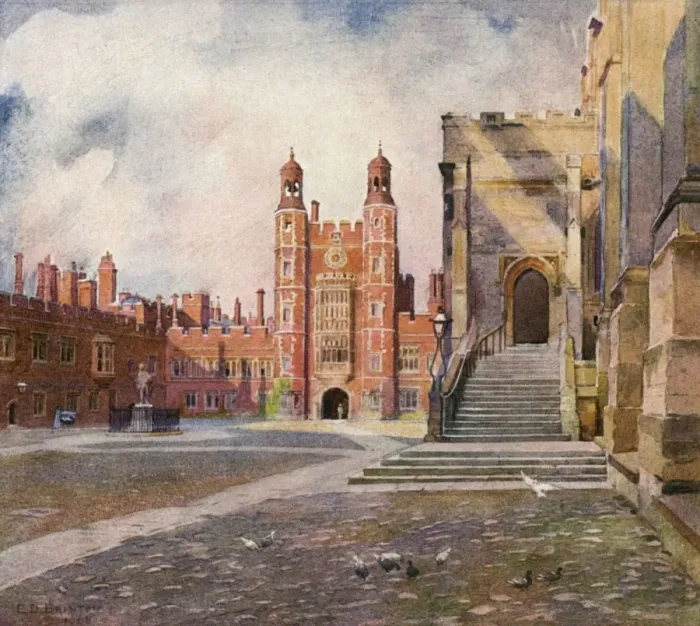 Framed Print : School yard, Eton College Framed Print : School yard, Eton College