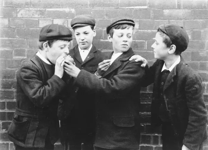 Framed Print : Schoolboys 1904 Framed Print : Schoolboys 1904