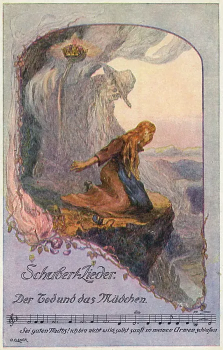 Framed Print : SCHUBERT / DEATH / MAIDEN Framed Print : SCHUBERT / DEATH / MAIDEN