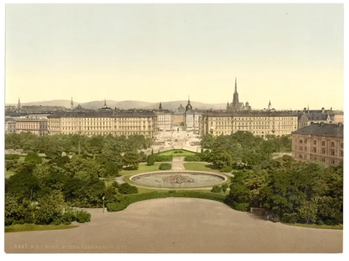 Framed Print : Schwarzenberg Place, Vienna, Austro-Hungary Framed Print : Schwarzenberg Place, Vienna, Austro-Hungary