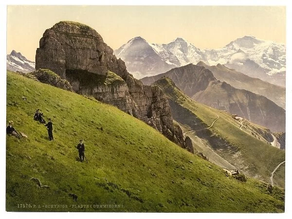Schynige Platte, Gummihorn, Eiger, Monch and Jungfrau, Berne