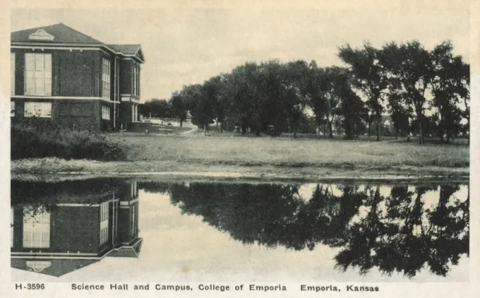 Framed Print : Science Hall and Campus, Emporia, Kansas, USA Framed Print : Science Hall and Campus, Emporia, Kansas, USA