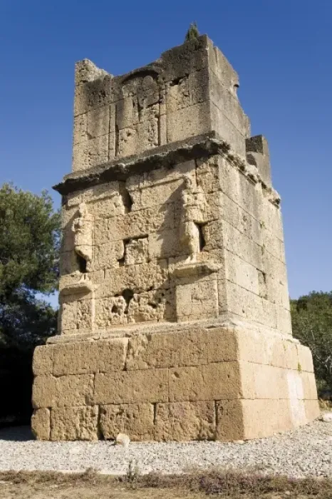 Framed Print : The Scipios Tower. 1st c. SPAIN. CATALONIA Framed Print : The Scipios Tower. 1st c. SPAIN. CATALONIA