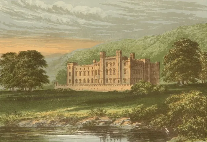 Framed Print : Scone Palace / 1879 Framed Print : Scone Palace / 1879