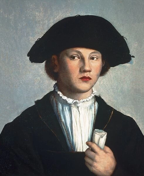 SCOREL, Jan van (1495-1562). Portrait of a young