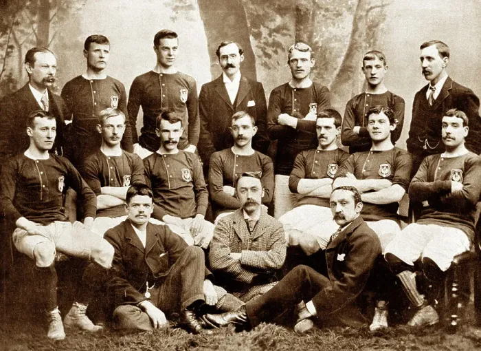 Framed Print : Scotland National Football Team in 1895 Framed Print : Scotland National Football Team in 1895