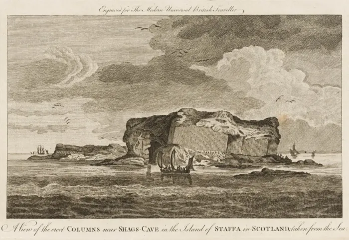 Framed Print : Scotland / Staffa Framed Print : Scotland / Staffa