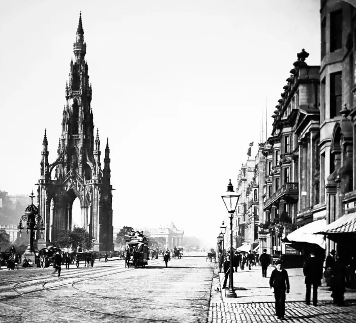Framed Print : Scott Memorial, Princes Street, Edinburgh, Scotland Framed Print : Scott Memorial, Princes Street, Edinburgh, Scotland