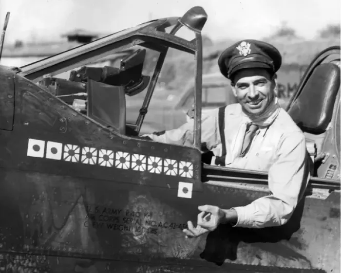 Framed Print : Scott, Robert L US Army and AVG pilot in Curtiss P-40 Framed Print : Scott, Robert L US Army and AVG pilot in Curtiss P-40
