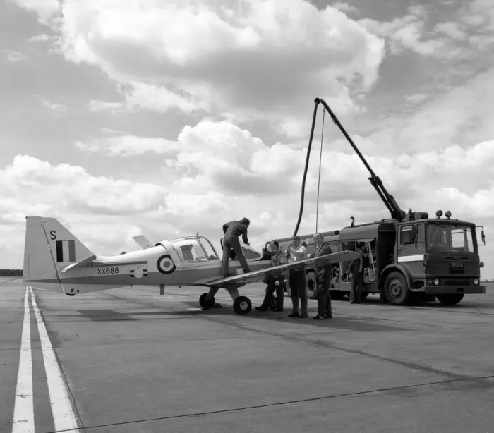 Framed Print : Scottish Aviation Bulldog T. 1 XX688 Framed Print : Scottish Aviation Bulldog T. 1 XX688