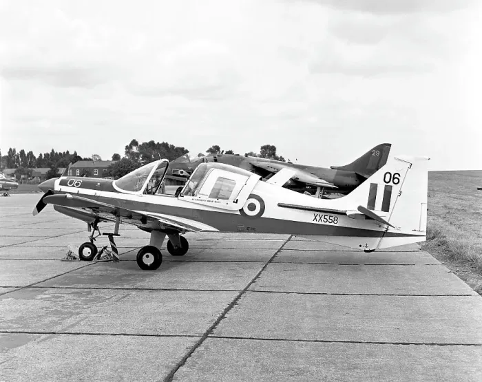 Framed Print : Scottish Aviation Bulldog T.1 XX558 Framed Print : Scottish Aviation Bulldog T.1 XX558