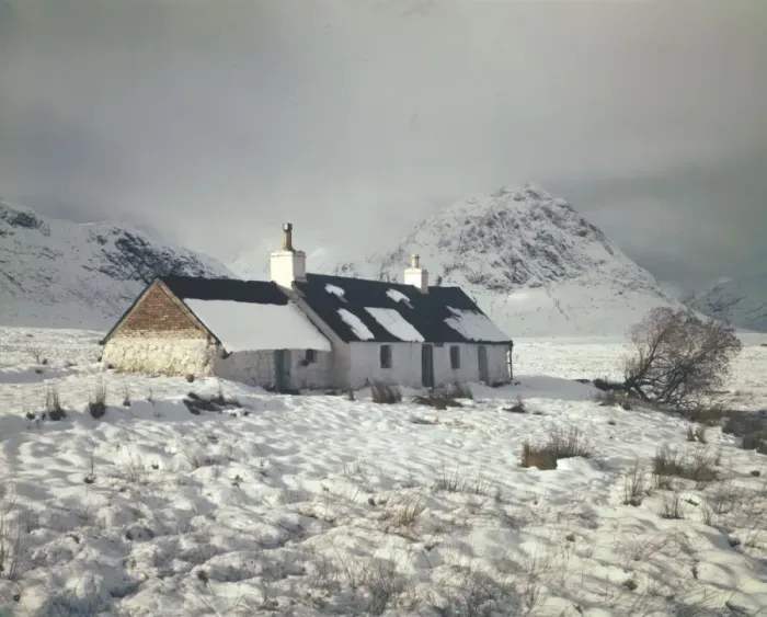 Framed Print : Scottish Cottage Framed Print : Scottish Cottage