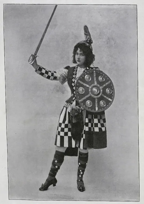 Framed Print : Scottish female dancer, kilt, sporran, sword, shield Framed Print : Scottish female dancer, kilt, sporran, sword, shield