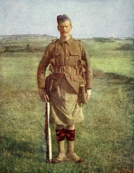 A Scottish infantryman