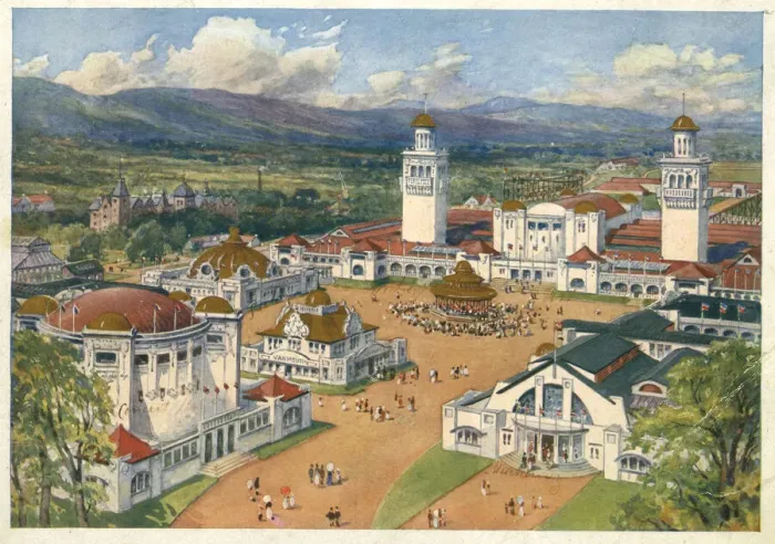 Framed Print : Scottish National Exhibition, Edinburgh, 1908 Framed Print : Scottish National Exhibition, Edinburgh, 1908