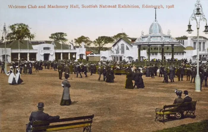 Framed Print : The Scottish National Exhibition - Welcome Club Framed Print : The Scottish National Exhibition - Welcome Club