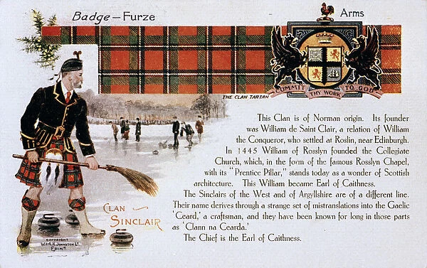 Scottish tartan -- Sinclair Clan