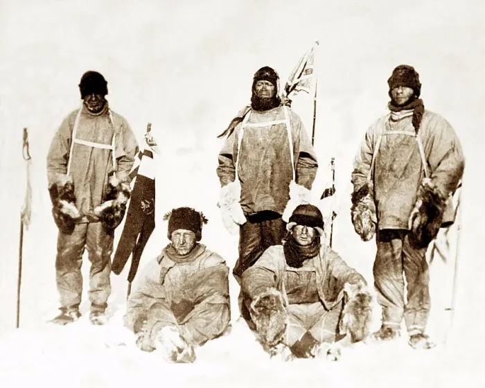 Framed Print : Scott's Antarctic Expedition - at the South Pole Framed Print : Scott's Antarctic Expedition - at the South Pole