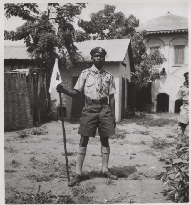 Framed Print : Scout of 3rd Bathurst Troop, Gambia, West Africa Framed Print : Scout of 3rd Bathurst Troop, Gambia, West Africa