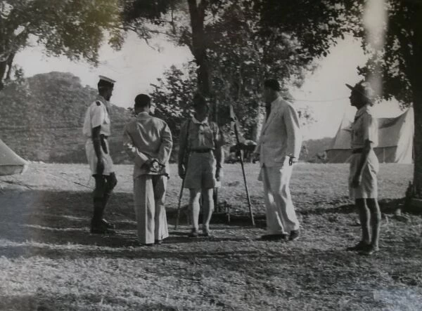 Scout Leaders at a training camp, Grenada, West Indies