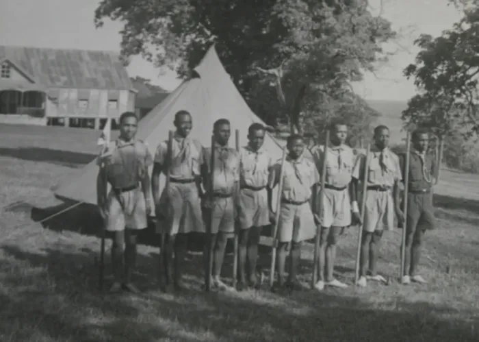 Framed Print : Scout Leaders at a training camp, Grenada, West Indies Framed Print : Scout Leaders at a training camp, Grenada, West Indies
