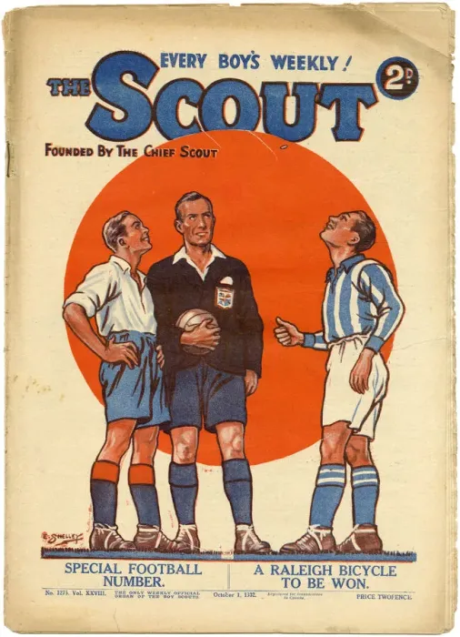Framed Print : The Scout magazine Special Football Number Framed Print : The Scout magazine Special Football Number