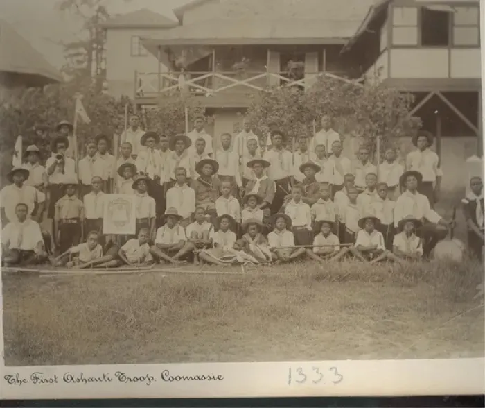 Framed Print : Scouts of the 1st Ashanti Troop, Gold Coast, West Africa Framed Print : Scouts of the 1st Ashanti Troop, Gold Coast, West Africa