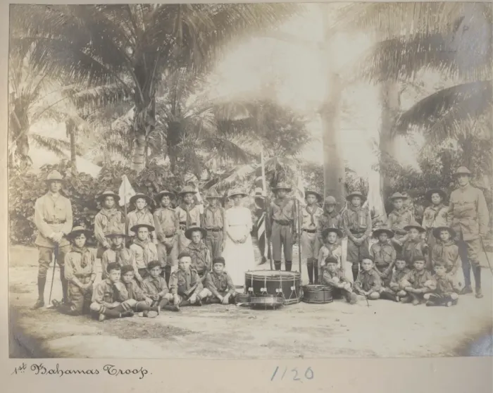 Framed Print : Scouts of the 1st Bahamas Troop Framed Print : Scouts of the 1st Bahamas Troop