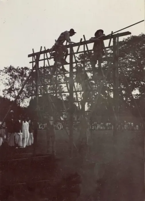 Framed Print : Scouts of the 2nd Calcutta Troop, India Framed Print : Scouts of the 2nd Calcutta Troop, India