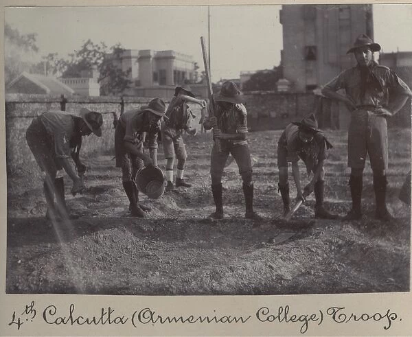 Scouts of the 4th Calcutta Troop, India