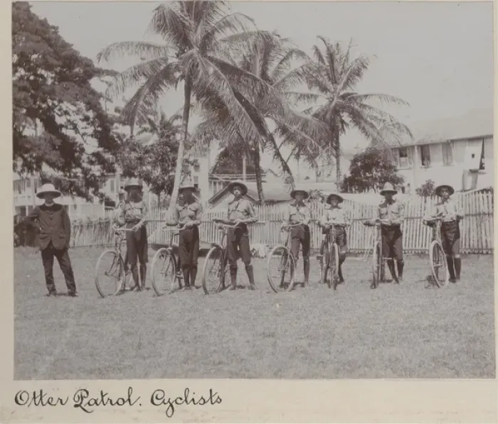 Framed Print : Scouts of the 4th Guiana Troop, South America Framed Print : Scouts of the 4th Guiana Troop, South America