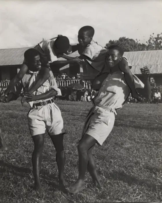 Framed Print : Scouts and cubs from Ghana, West Africa Framed Print : Scouts and cubs from Ghana, West Africa