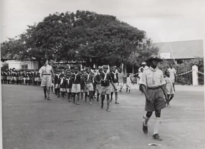 Framed Print : Scouts and cubs marching, Accra, Ghana, West Africa Framed Print : Scouts and cubs marching, Accra, Ghana, West Africa