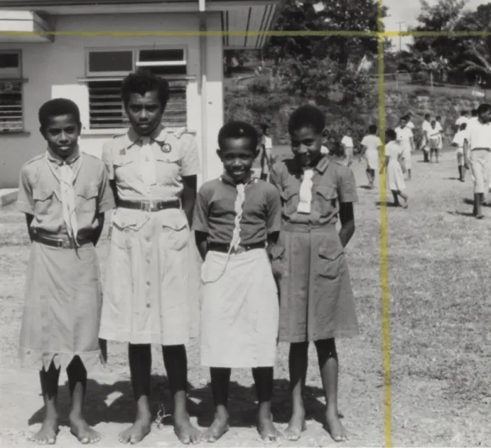 Framed Print : Scouts and Guides from Fiji, South Pacific Framed Print : Scouts and Guides from Fiji, South Pacific