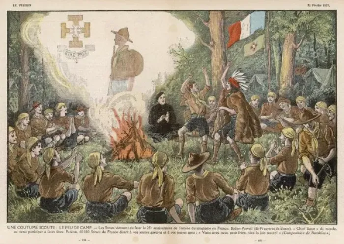 Framed Print : Scouts Jamboree 1937 Framed Print : Scouts Jamboree 1937