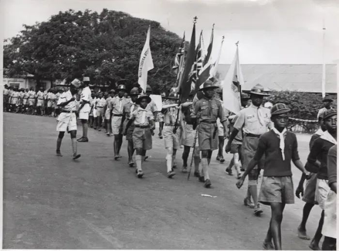 Framed Print : Scouts marching, Accra Scout Week, Ghana, West Africa Framed Print : Scouts marching, Accra Scout Week, Ghana, West Africa