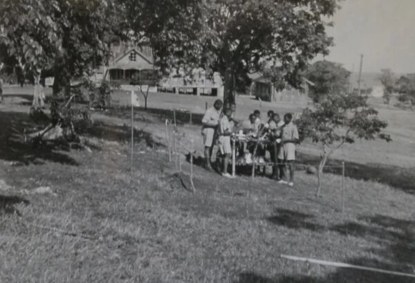 Scouts at a training camp, Grenada, West Indies